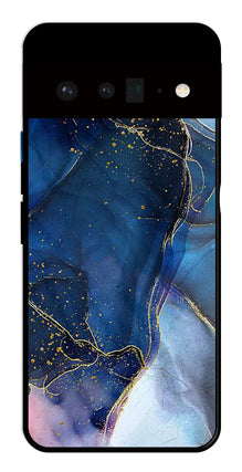 Blue Marble Metal Mobile Case for Google Pixel 6 Pro 5G