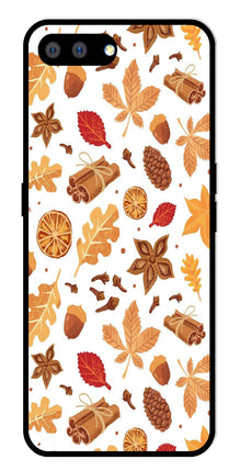 Autumn Leaf Metal Mobile Case for Realme A3s