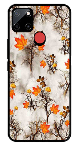 Autumn leaves Metal Mobile Case for Realme C67 5G   (Design No -55)