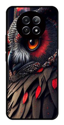 Owl Design Metal Mobile Case for Realme 12X 5G