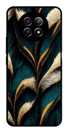 Feathers Metal Mobile Case for Realme 12X 5G