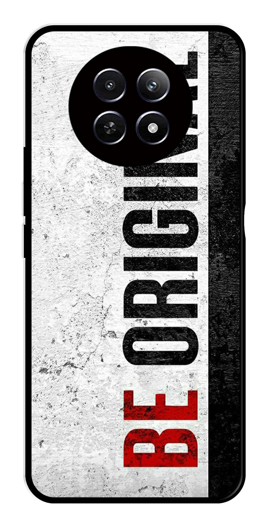 Be Original Metal Mobile Case for Realme 12 5G   (Design No -38)