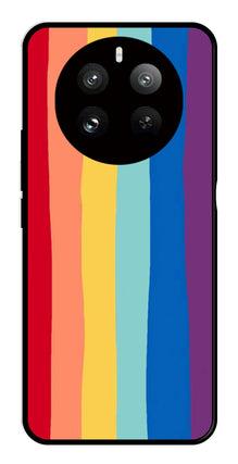Rainbow MultiColor Metal Mobile Case for Realme P1 5G