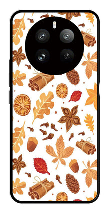 Autumn Leaf Metal Mobile Case for Realme 12 Pro Plus 5G