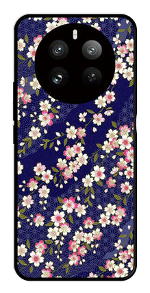 Flower Design Metal Mobile Case for Realme 12 Plus