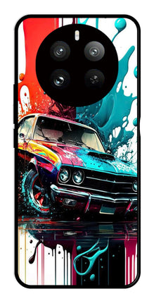 Vintage Car Metal Mobile Case for Realme Narzo 70 Pro 5G