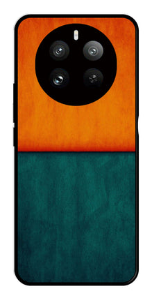 Orange Green Pattern Metal Mobile Case for Realme P1 5G