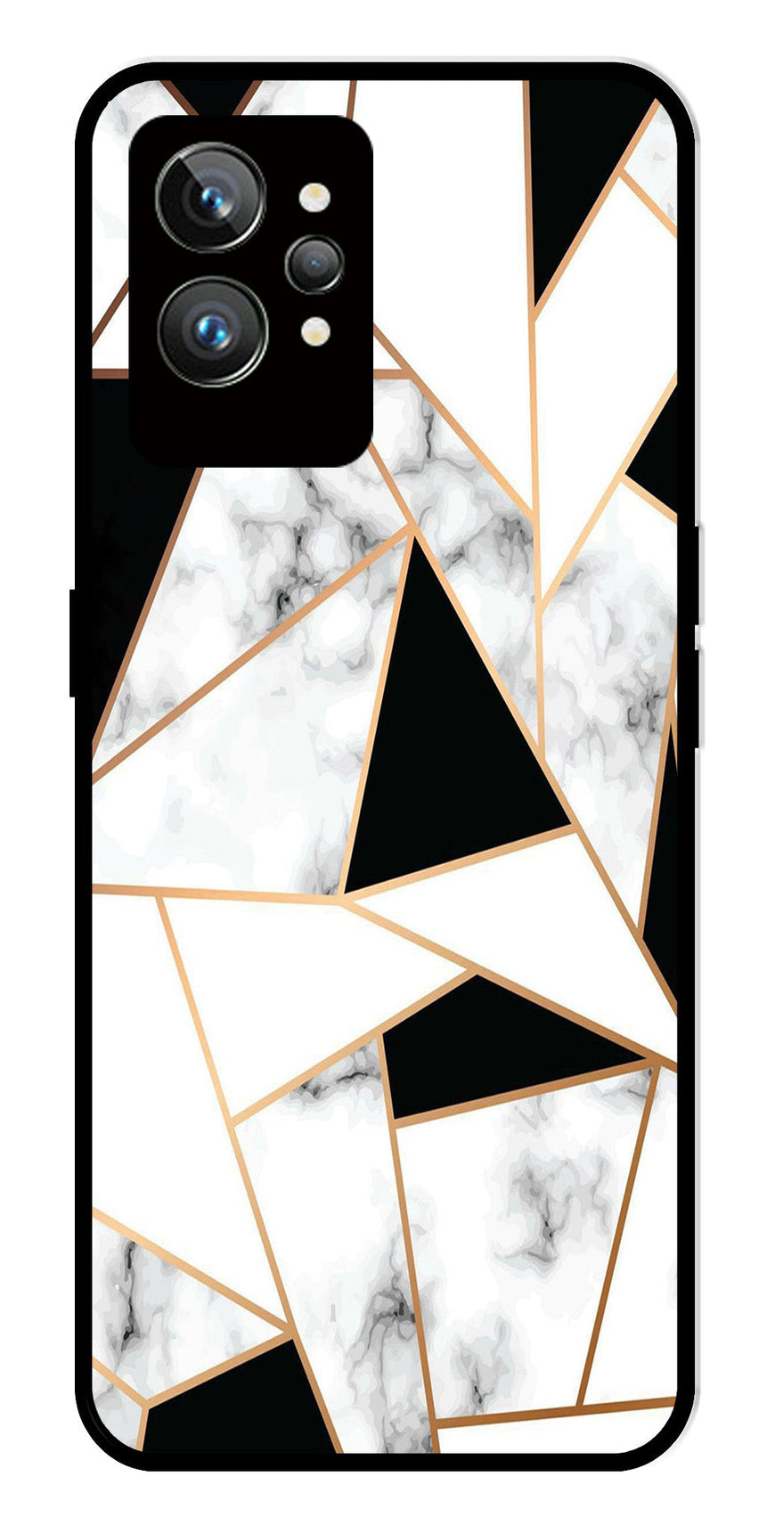 Marble Design2 Metal Mobile Case for Realme GT 2 Pro   (Design No -08)