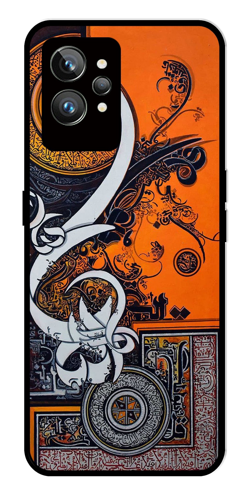 Qalander Art Metal Mobile Case for Realme GT 2 Pro   (Design No -16)