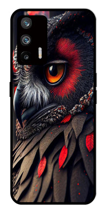 Owl Design Metal Mobile Case for Realme Q3 Pro