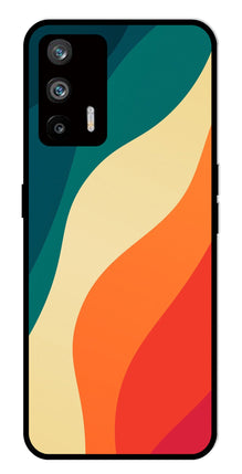 Muted Rainbow Metal Mobile Case for Realme Q3 Pro