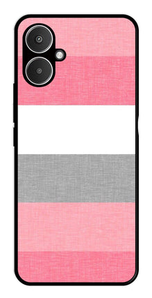 Pink Pattern Metal Mobile Case for Redmi 13C 5G