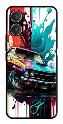 Vintage Car Metal Mobile Case for Redmi 13C 5G