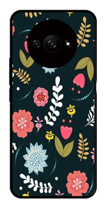 Floral Pattern2 Metal Mobile Case for Redmi A3