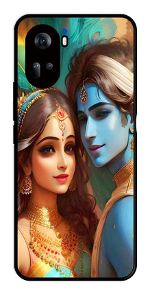 Lord Radha Krishna Metal Mobile Case for Oppo Reno 11 5G