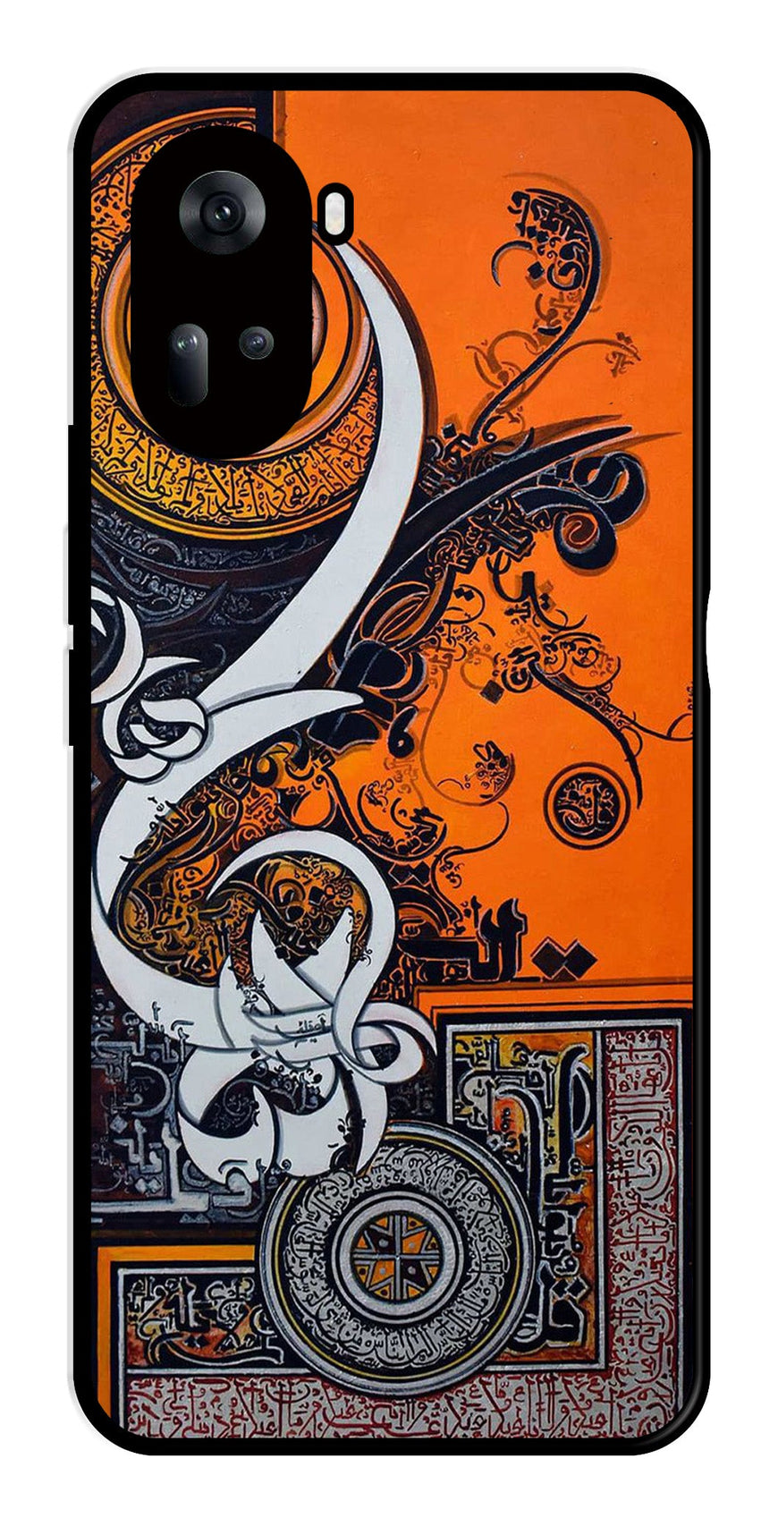 Qalander Art Metal Mobile Case for Oppo Reno 11 5G   (Design No -16)