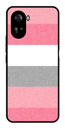 Pink Pattern Metal Mobile Case for Oppo Reno 11 5G