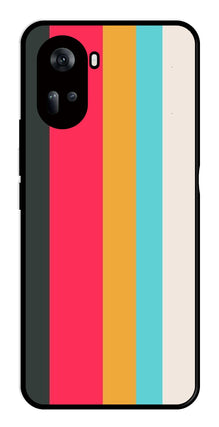 Muted Rainbow Metal Mobile Case for Oppo Reno 11 5G