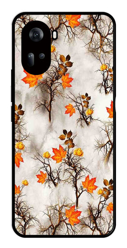 Autumn leaves Metal Mobile Case for Oppo Reno 11 5G   (Design No -55)