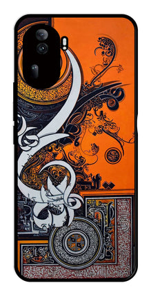 Qalander Art Metal Mobile Case for Oppo Reno 11 Pro 5G