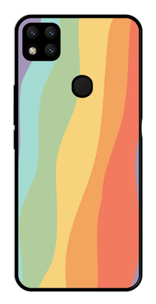 Muted Rainbow Metal Mobile Case for Redmi 9