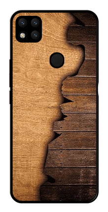 Wooden Design Metal Mobile Case for Redmi 9
