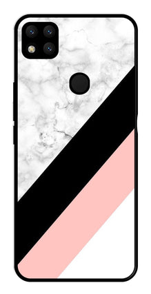 Marble Design Metal Mobile Case for Redmi 9