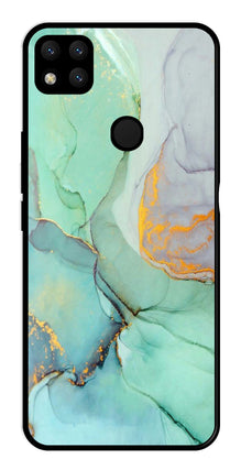 Marble Design Metal Mobile Case for Redmi 9