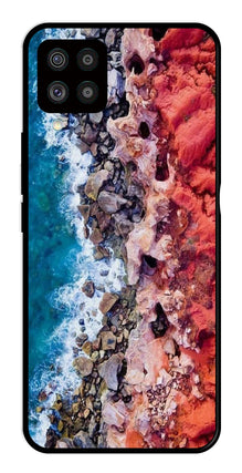 Sea Shore Metal Mobile Case for Samsung Galaxy F62