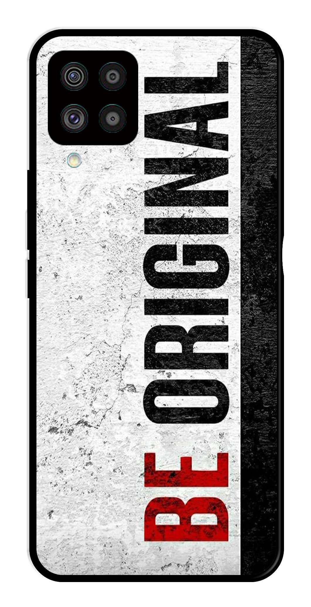 Be Original Metal Mobile Case for Samsung Galaxy F62   (Design No -38)