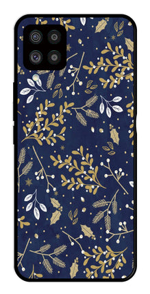 Floral Pattern  Metal Mobile Case for Samsung Galaxy F62