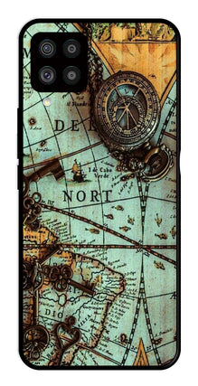 Map Design Metal Mobile Case for Samsung Galaxy F62