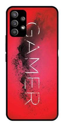 Gamer Pattern Metal Mobile Case for Samsung Galaxy M32 5G