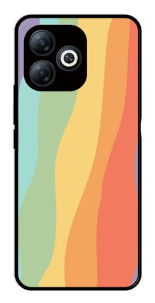 Muted Rainbow Metal Mobile Case for Tecno Spark 20