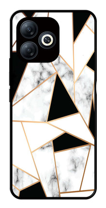 Marble Design2 Metal Mobile Case for Infinix Smart 8