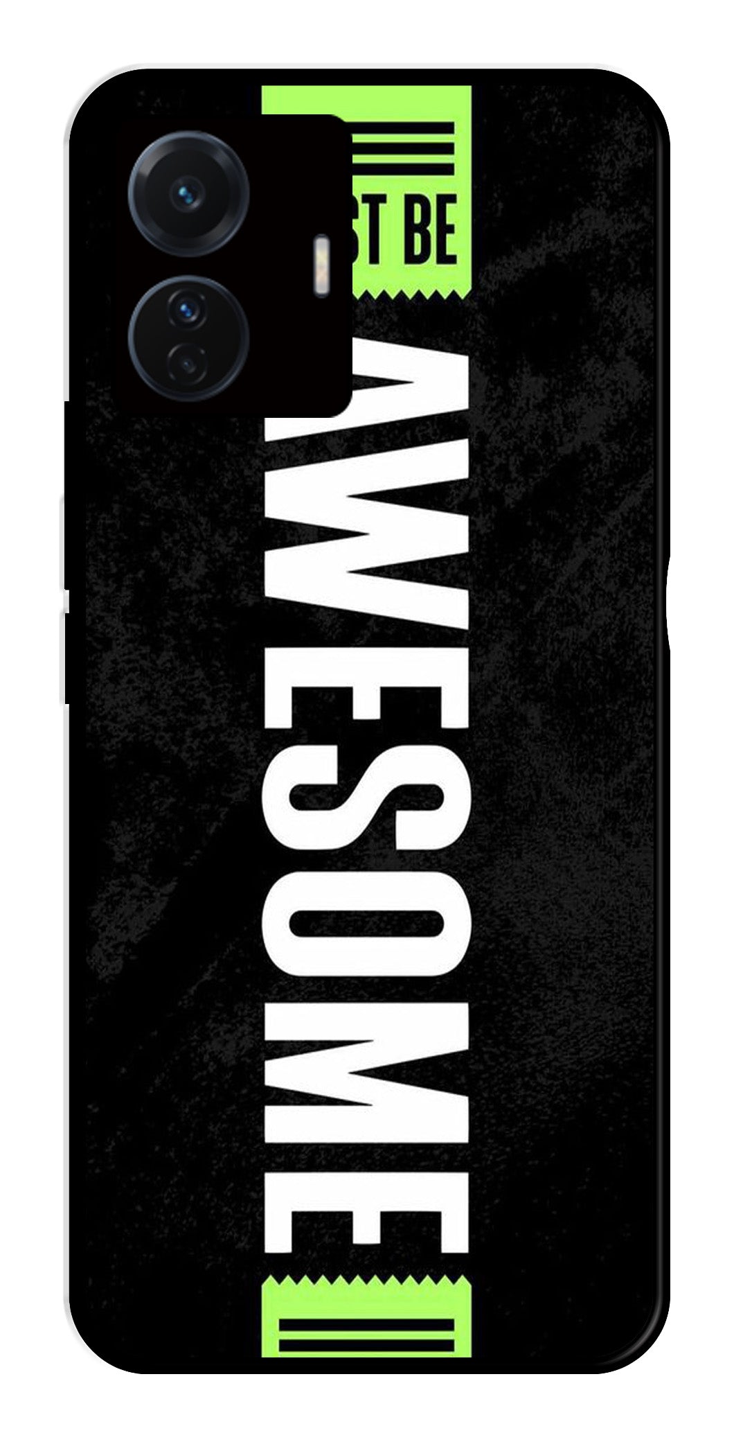 Awesome Metal Mobile Case for iQOO Z6 Pro 5G   (Design No -33)