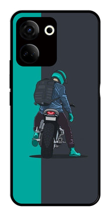 Bike Lover Metal Mobile Case for Tecno Camon 20