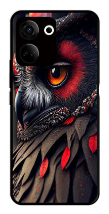 Owl Design Metal Mobile Case for Tecno Camon 20