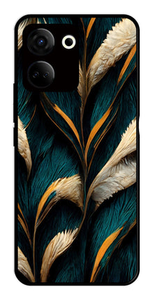 Feathers Metal Mobile Case for Tecno Camon 20