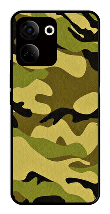 Army Pattern Metal Mobile Case for Tecno Camon 20