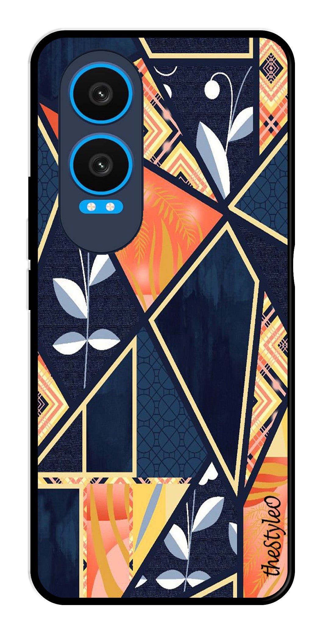 Marble Design Metal Mobile Case for OnePlus Nord CE4 Lite (Design No -07)