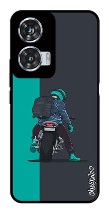 Bike Lover Metal Mobile Case for Moto Edge 50 Fusion 5G