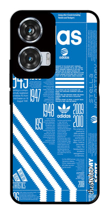 Adidas Design Metal Mobile Case for Moto Edge 50 Fusion 5G