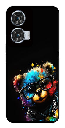 Teddy Bear Metal Mobile Case for Moto Edge 50 Fusion 5G