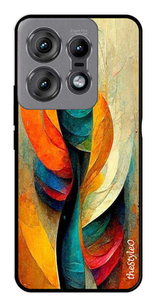 Modern Art Metal Mobile Case for Moto Edge 50 Pro 5G