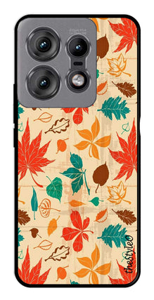 Autumn leaves Metal Mobile Case for Moto Edge 50 Pro 5G