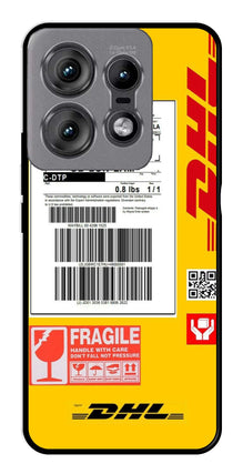 DHL Label Metal Mobile Case for Moto Edge 50 Pro 5G