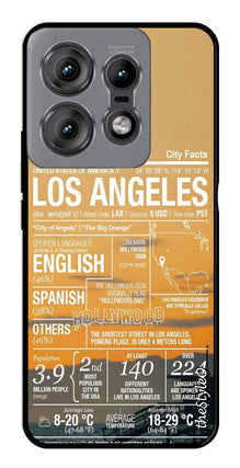 Los Angeles Metal Mobile Case for Moto Edge 50 Pro 5G