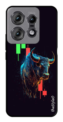 Stock Market Metal Mobile Case for Moto Edge 50 Pro 5G