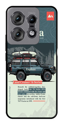 Land Cruiser Metal Mobile Case for Moto Edge 50 Pro 5G